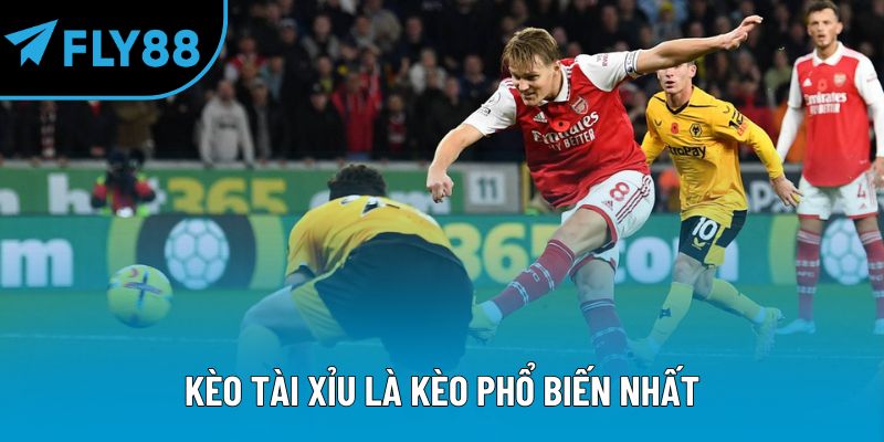 Kèo tài xỉu là kèo phổ biến nhất